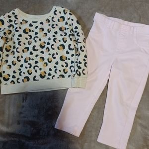 Toddler girls pants outfit